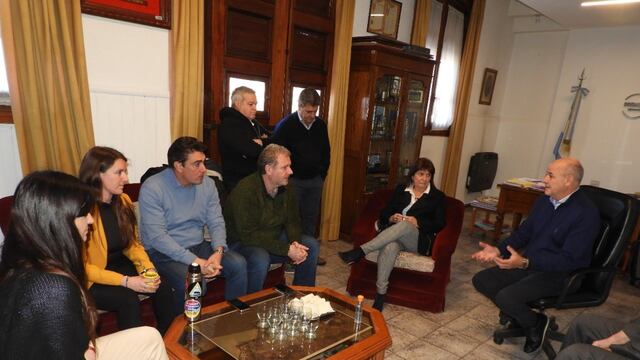 Patricia Bullrich visitó Punta Alta y se reunió con Uset