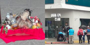 Personal del CPC debieron retirar los objetos, ante el temor de los vecinos.