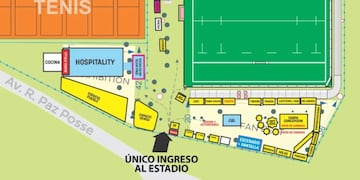 Participa también Chile, Brasil, Paraguay, Uruguay, un equipo de Buenos Aires que es Pampas, Dogo XV