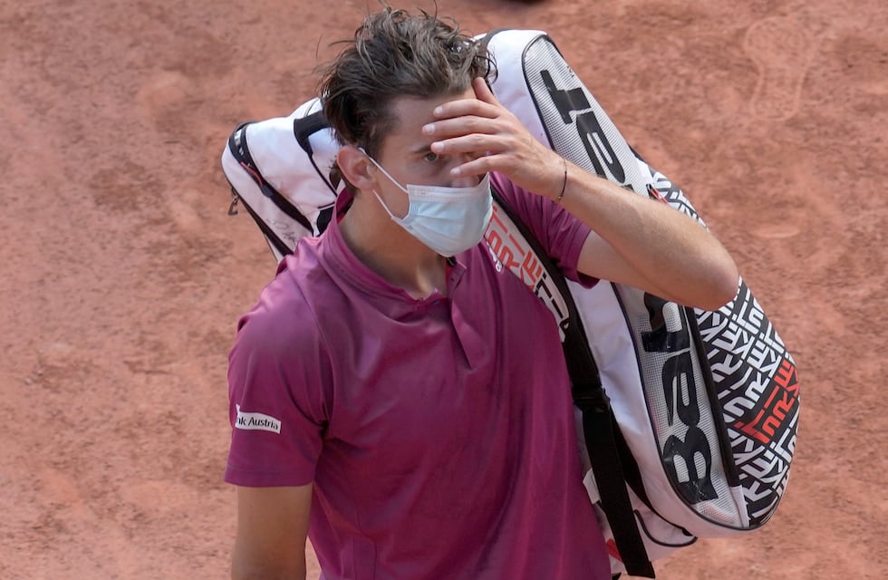 Cayó el primer peso pesado de Roland Garros: Dominic Thiem perdió en primera ronda