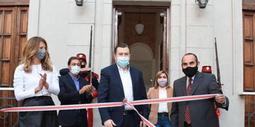 Inauguraron la nueva sede del Archivo Histórico de Santiago del Estero.
