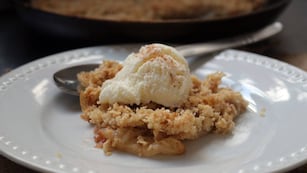 El postre siempre queda bien con una bocha de americana.