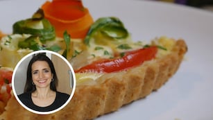 La receta de tarta de verduras reversionada de Paulina Cocina con la que sorprenderás a todos los invitados.