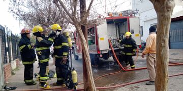 Incendio en Santa María de Punilla