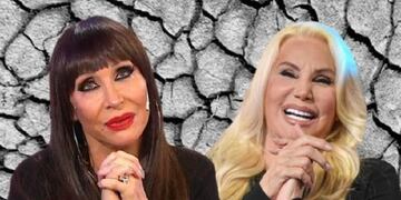 El letal comentario de Moria Casán sobre Susana Giménez: “Está con retiro impositivo”