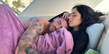 En medio de los rumores de crisis, Rodrigo de Paul mostró su nuevo tatuaje. Foto: Instagram.