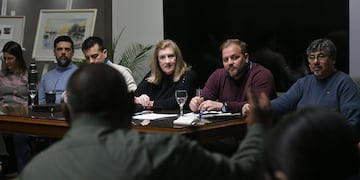 La intendenta Rosario Romero se reunió con vecinales de zona sur.