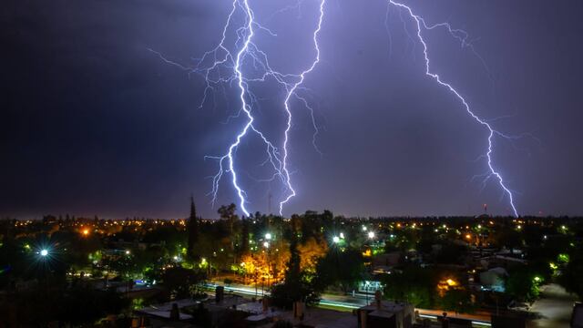 Alerta meteorológica para el norte de San Luis.