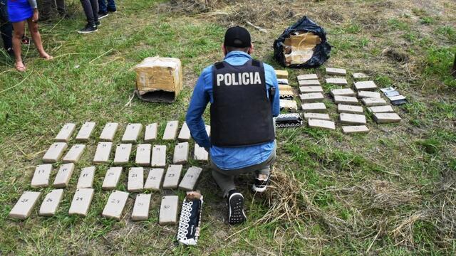 Fueron por un robo y descubrieron a un centro de distribución de drogas