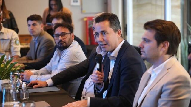Manuel Calvo - Vicegobernador. Mesa de trabajo ansenuza