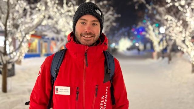 Andrés, el mendocino que es instructor en uno de los centros de esquí más importantes del mundo. Foto: Gentileza Andrés Martínez Giardini.