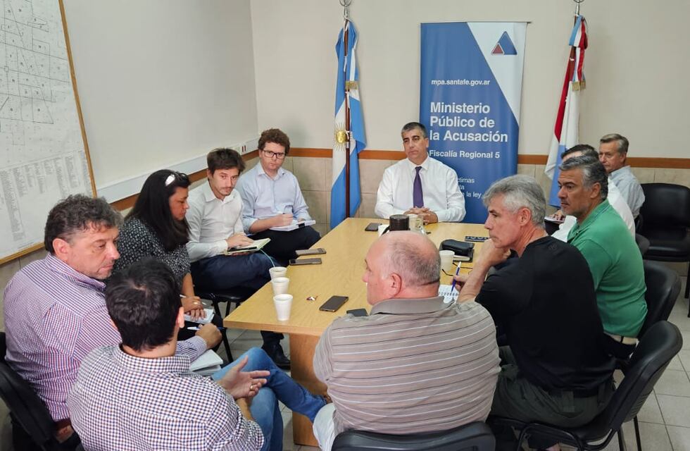 Nueva reunión del programa Intervención Barrial Focalizada en la Fiscalía Regional 5 de Rafaela