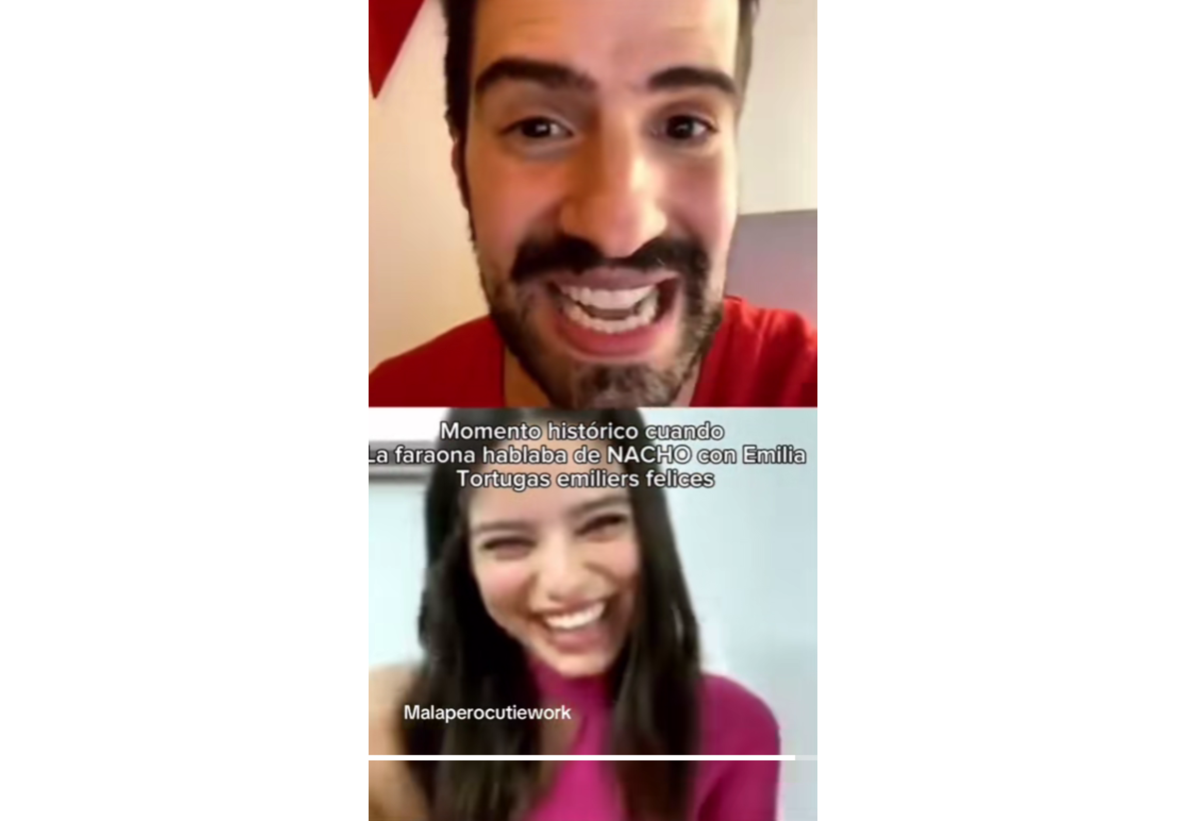 El video de uno de los vivos que compartieron.