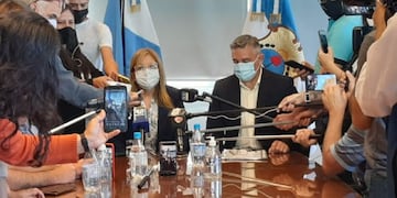 La ministra de Hacienda, Marisa López, encabezó los anuncios en el Centro Cívico.