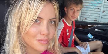 Wanda Nara y Valentino