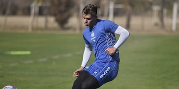 Entrenamiento de Talleres en el predio de Circunvalación. (Ramiro Pereyra / La Voz)