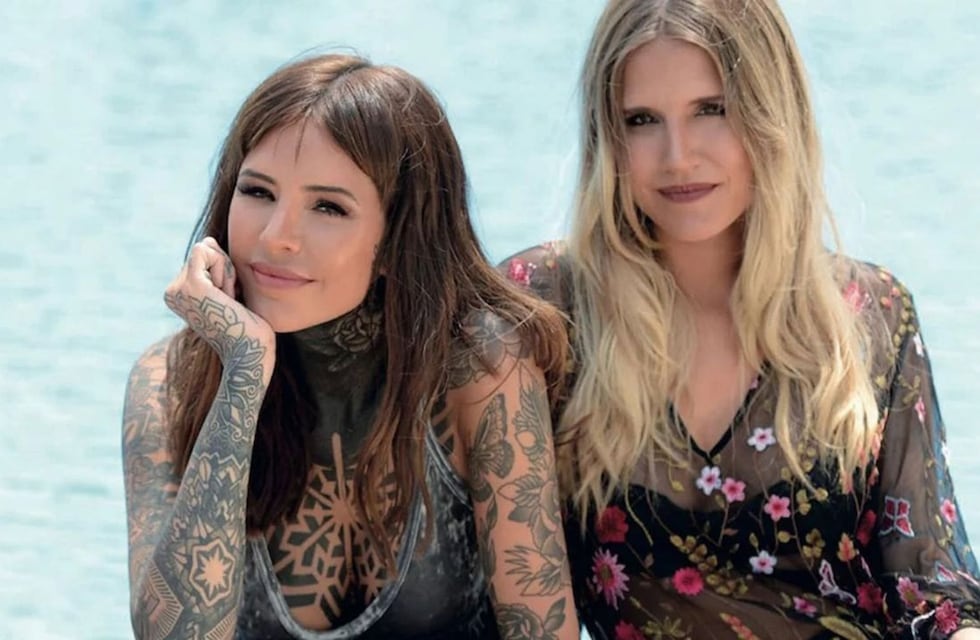 La madre de Cande y Mica Tinelli publicó una foto retro: sorprendió el parecido con sus hijas