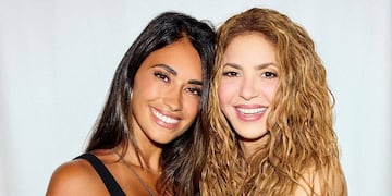 Antonela Roccuzzo y Shakira