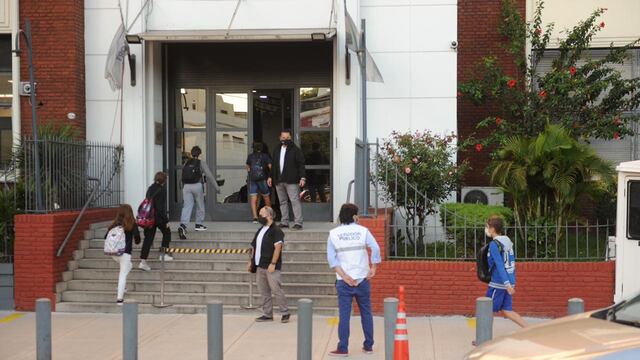 Puertas abiertas: ORT Belgrano, este lunes. (Foto: Federico López Claro)