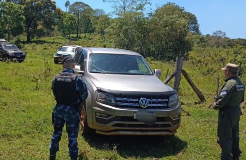 Recuperaron en San Vicente una camioneta robada