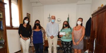 Cinco emprendedores rosaleños recibieron ayuda económica