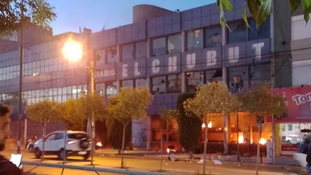 Detuvieron a tres sospechosos involucrados en el ataque al diario "El Chubut".