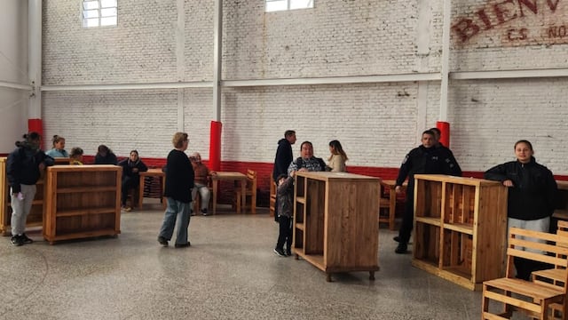 Presos ayudan a familias afectadas por la inundación de Bahía Blanca