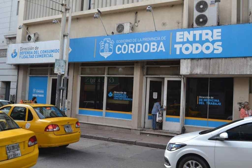 Sede. Las oficinas de Defensa del Consumidor están en Tucumán 176, de la ciudad de Córdoba. (Gobierno)