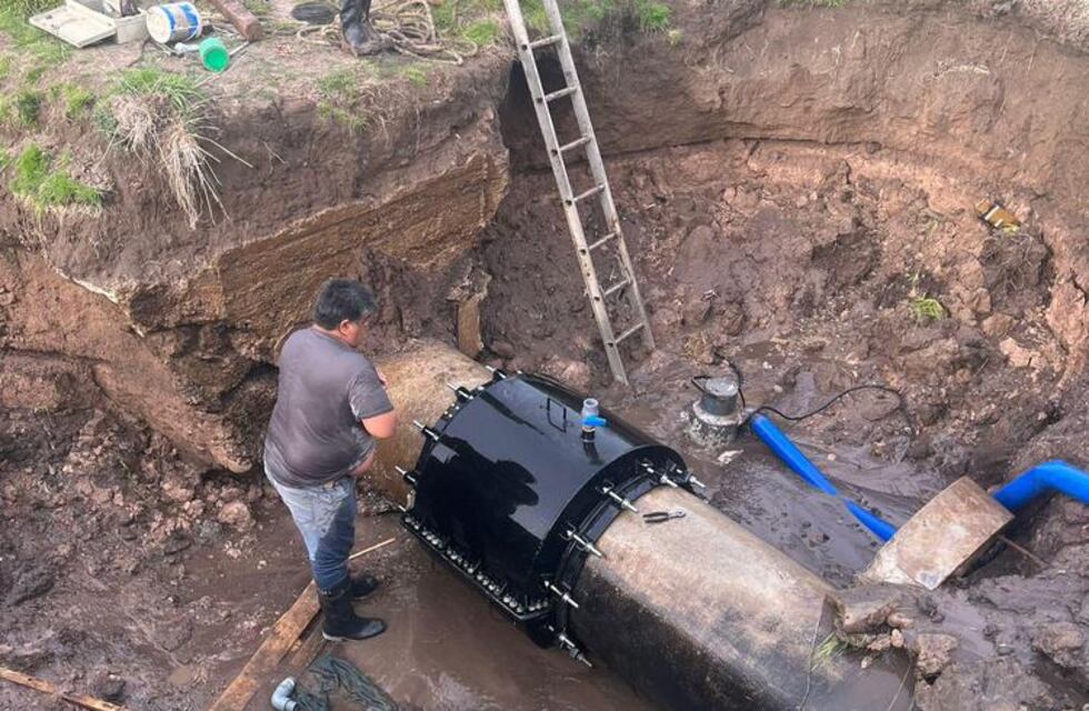 ABSA reparó el acueducto principal