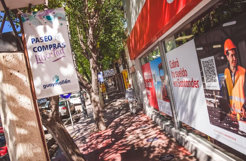 Los comercios de calle Libertad de Guaymallen atenderán horario corrido