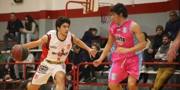 Quilmes vs Club de Pelota, 4ta fecha del Oficial de Basquet de Tres Arroyos