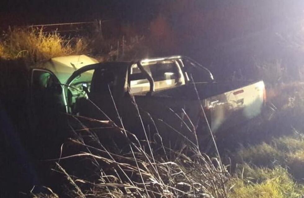 Accidente en camino rural de Colonia Iturraspe