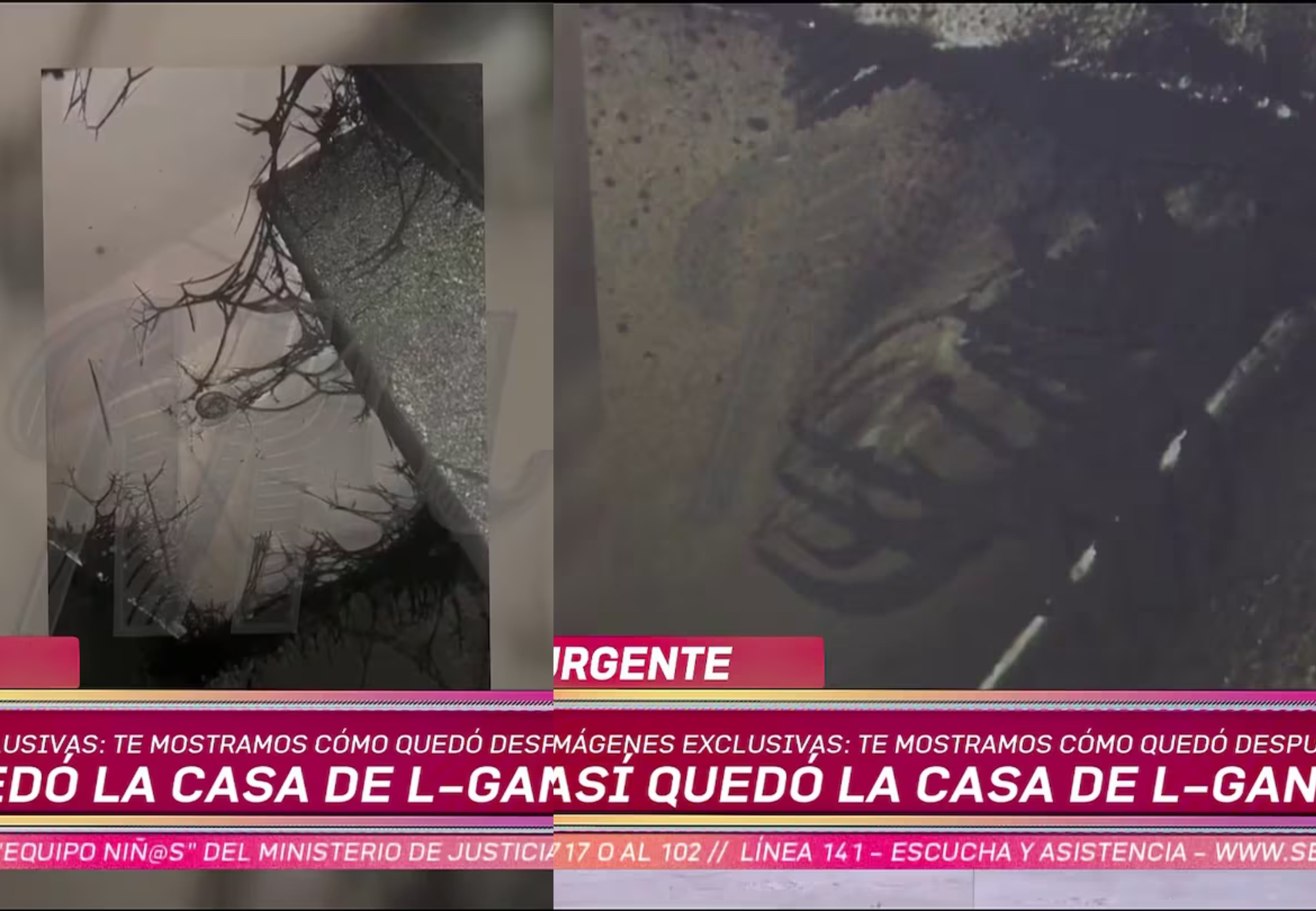 Fotos tras el incendio.