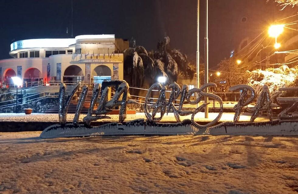 ¡Nevadón! Hermosa e intensa nevada en las sierras de Córdoba
