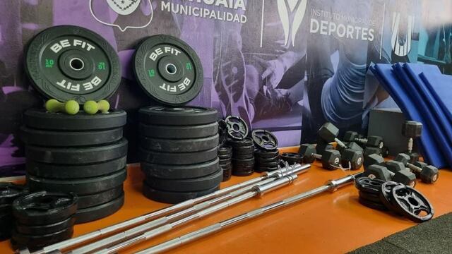 El Gimnasio de Musculación Municipal incorporó nuevo equipamiento