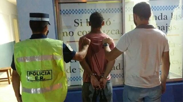 El detenido tiene 24 años y es oriundo de Mocoretá