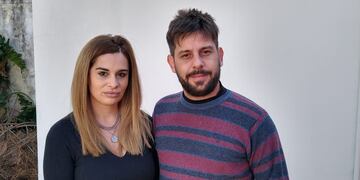 Vanesa y Gastón, los padres de la niña que denunció un abuso sexual en el Colegio San José de Rafaela