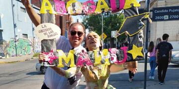 La amistad entre Manuela y Darío se forjó tras años de ir y venir de Paraná a Santa Fe