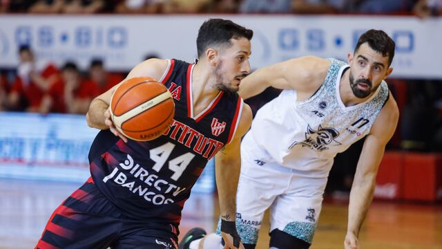 Martín Cuello, otra vez MVP en un Instituto que consiguió el objetivo de estar entre los cuatro primeros (Leandro Gómez / Prensa Instituto).