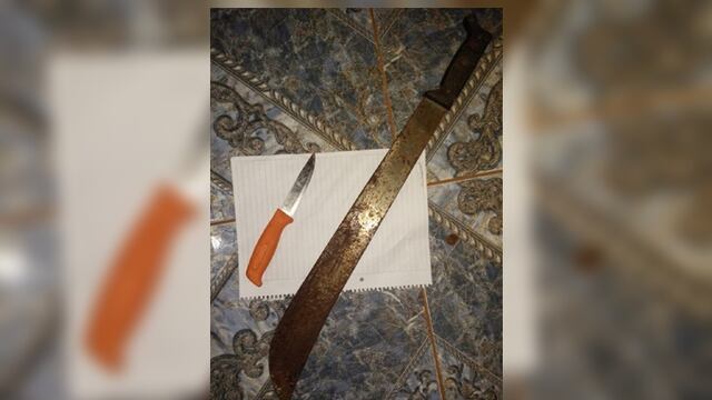 Violencia de género en San José: intentó herir a su expareja con un cuchillo.