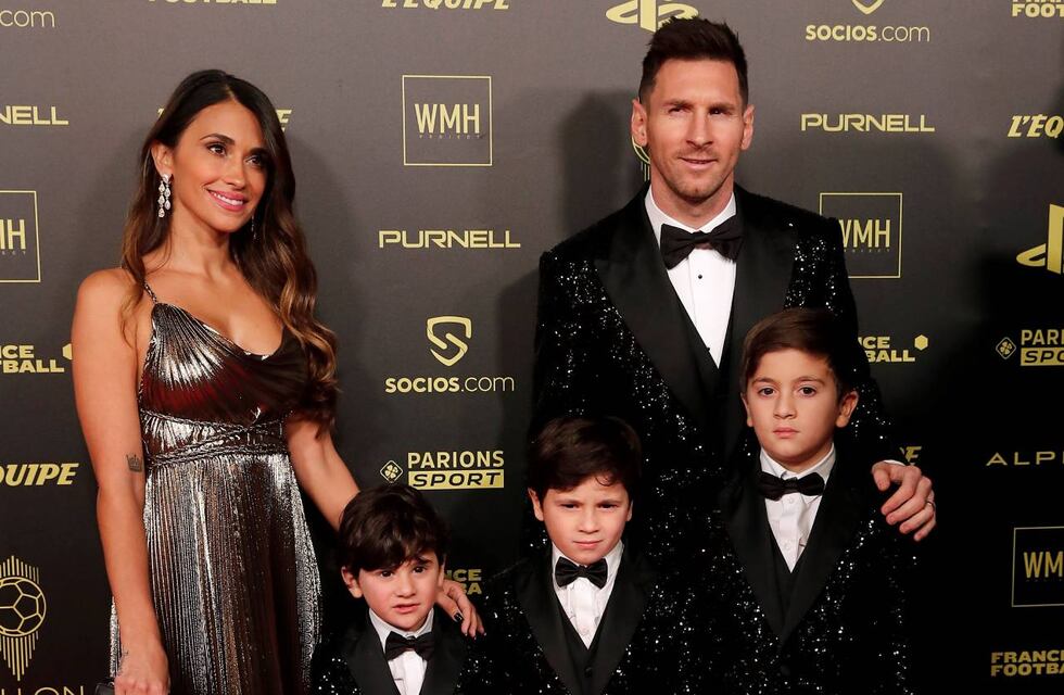 Mateo Messi hizo reír a todos en la entrega del Balón de Oro con un furcio