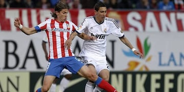 El futbolista brasileño enfrentó al rosarino cuando jugaba en Atlético Madrid.