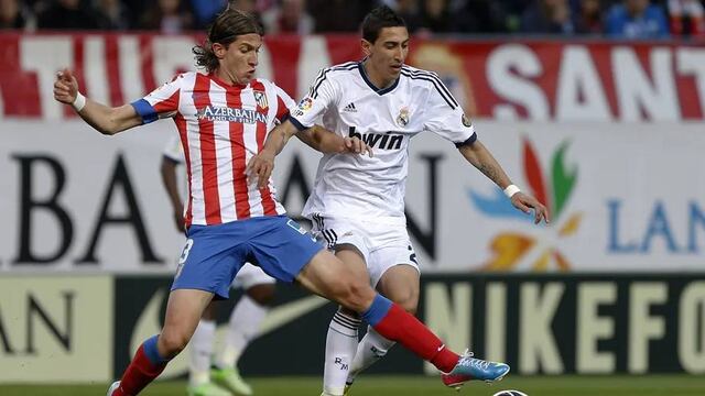 El futbolista brasileño enfrentó al rosarino cuando jugaba en Atlético Madrid.