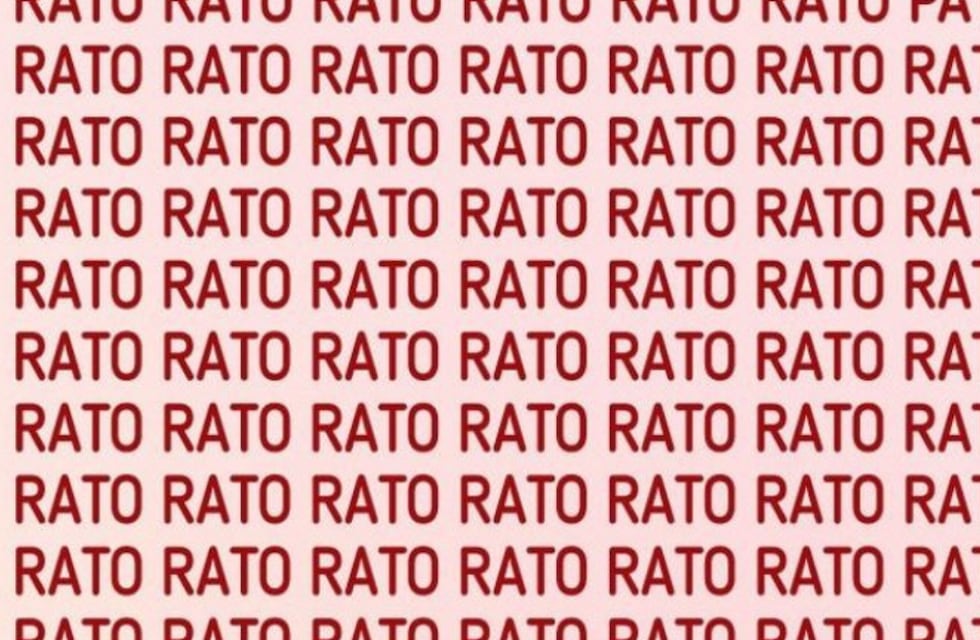 Acertijo visual para expertos: ¿podrás hallar la palabra “pato” en menos de 6 segundos? muy pocos lo logran