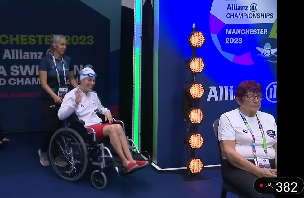 Elizabeth Noriega tuvo una excelente participación en el Mundial de Manchester