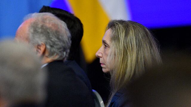 Karina Milei en el 125° aniversario de la Bolsa de Comercio de Córdoba. (Pedro Castillo / La Voz)