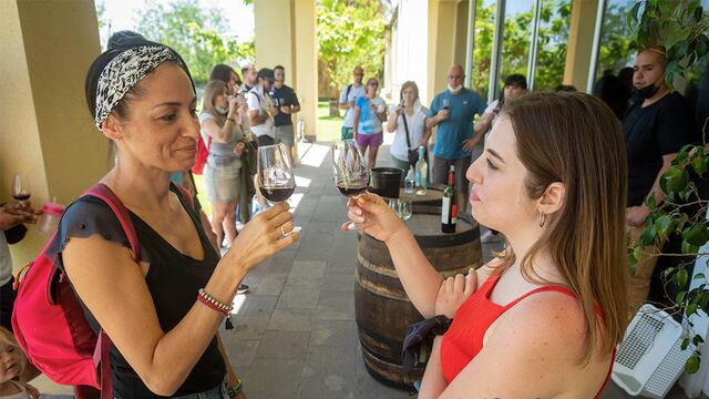 Turismo gratis en Mendoza 
Visitas guiadas y degustación para turistas en la Bodega Lopez de Maipú.
