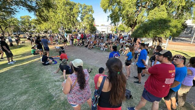 Concentración en Rafaela por la Marcha Antifascista y Antirracista