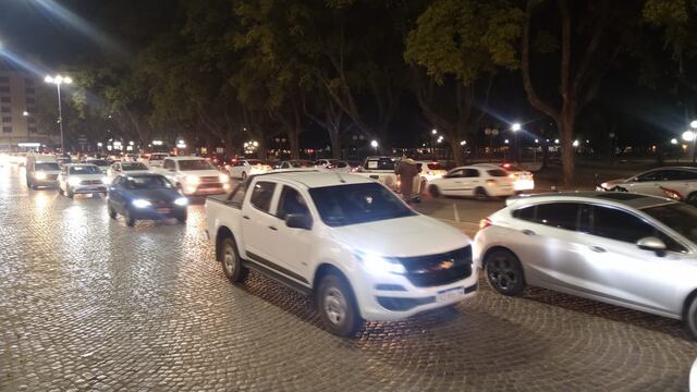 Bocinazo en Rafaela en protesta por la suspensión de las clases presenciales