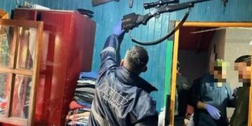 Bernardo de Irigoyen: desmantelan una banda dedicada al contrabando de armas y municiones.